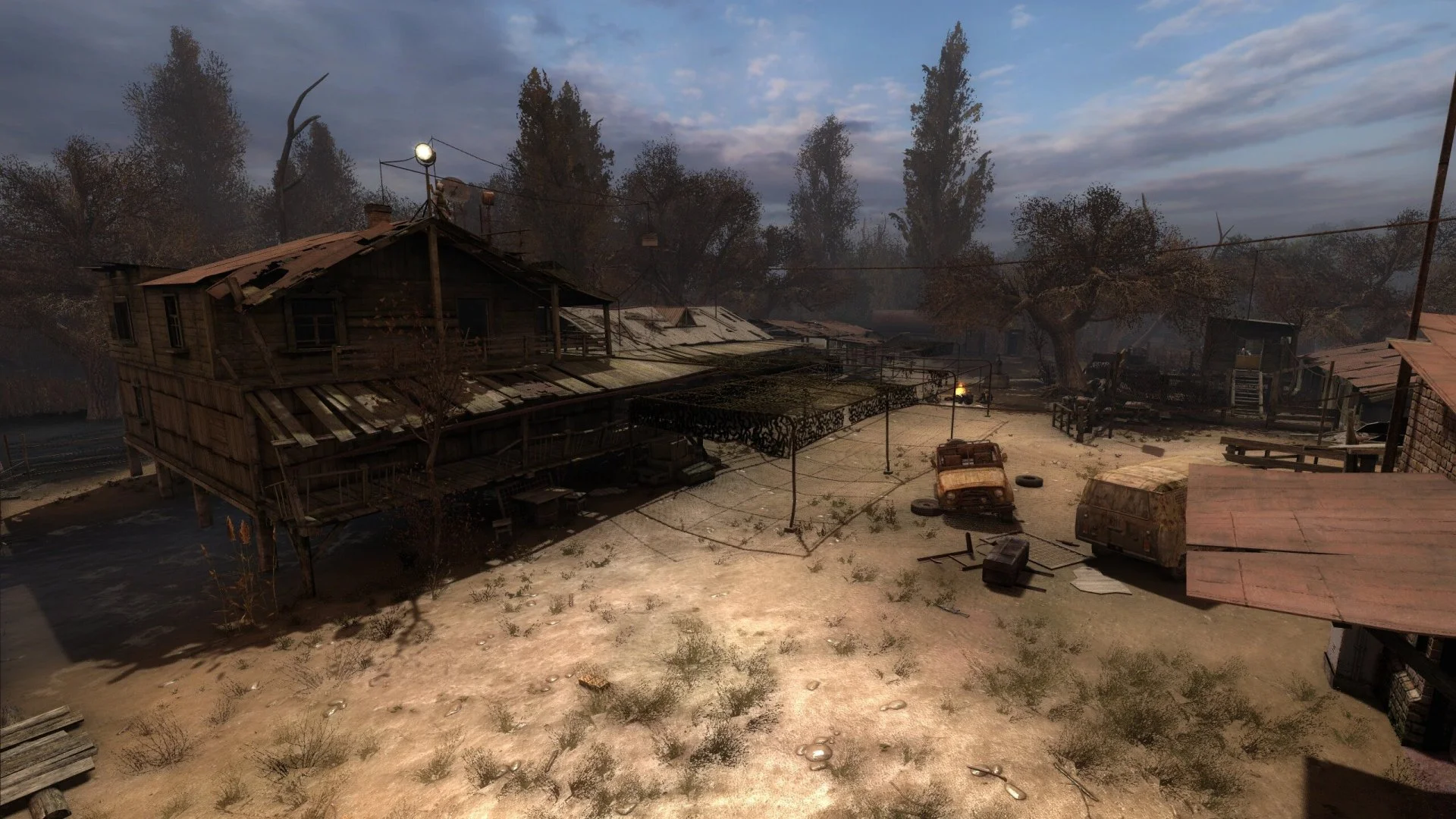 База «Чистого неба» в оригинальной S.T.A.L.K.E.R.: Clear Sky