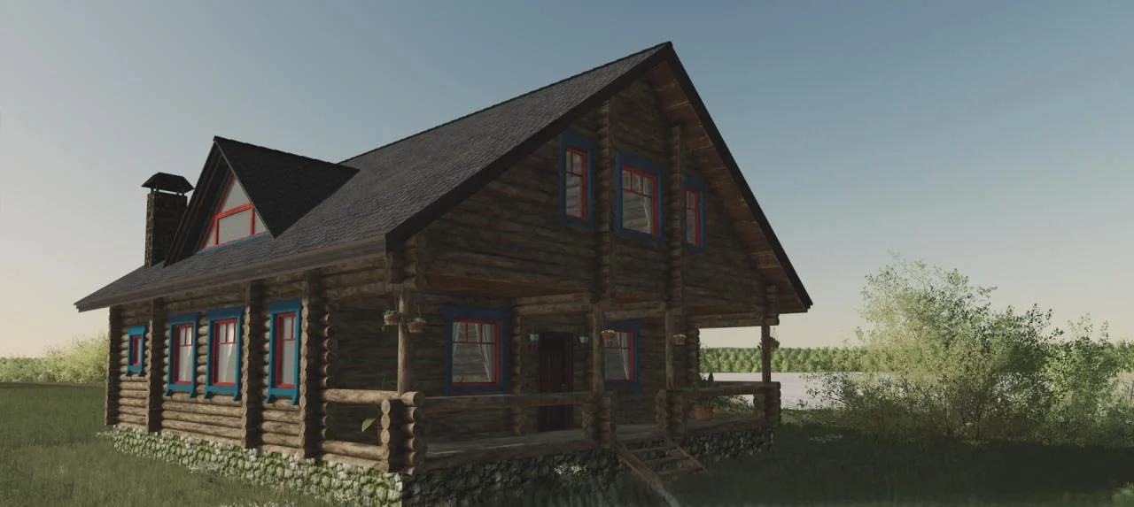Деревенский домик в Farming Simulator 2022