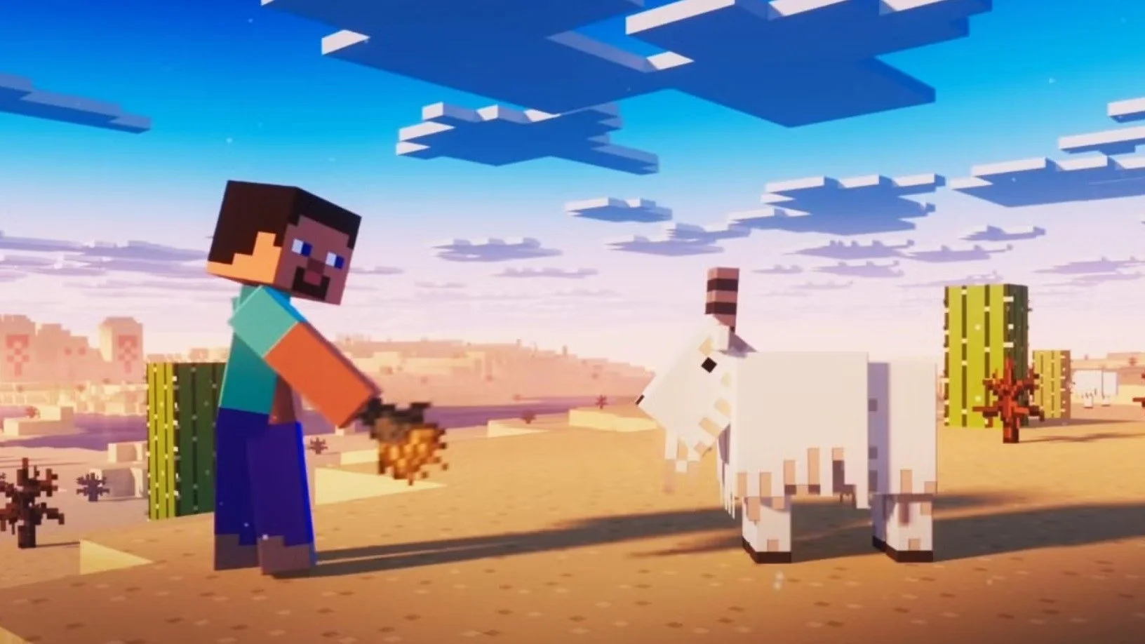 Коза в Minecraft: где найти