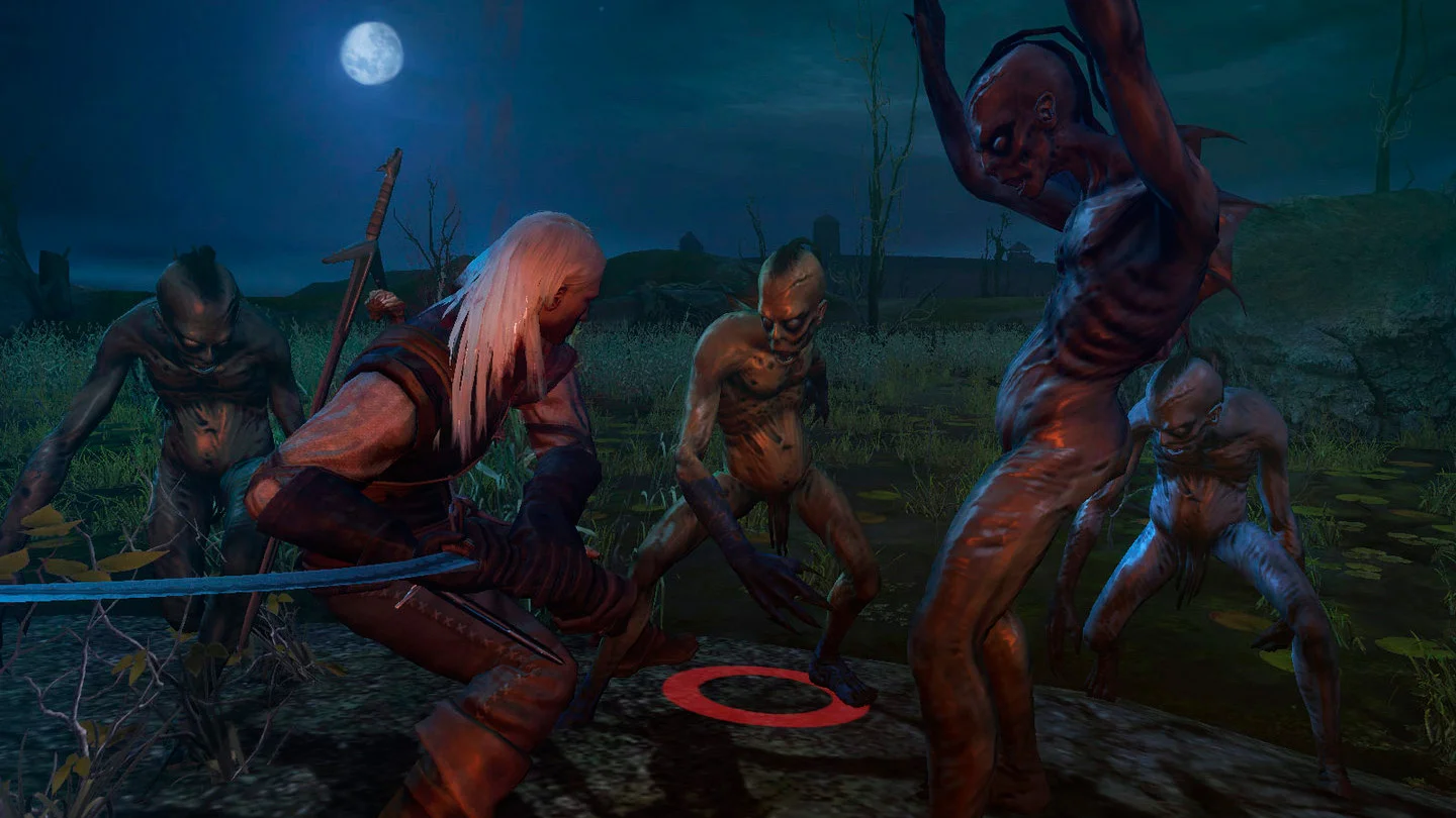 Источник: CDPR / Мощный махач с утопцами в высоком качестве для 2007 года
