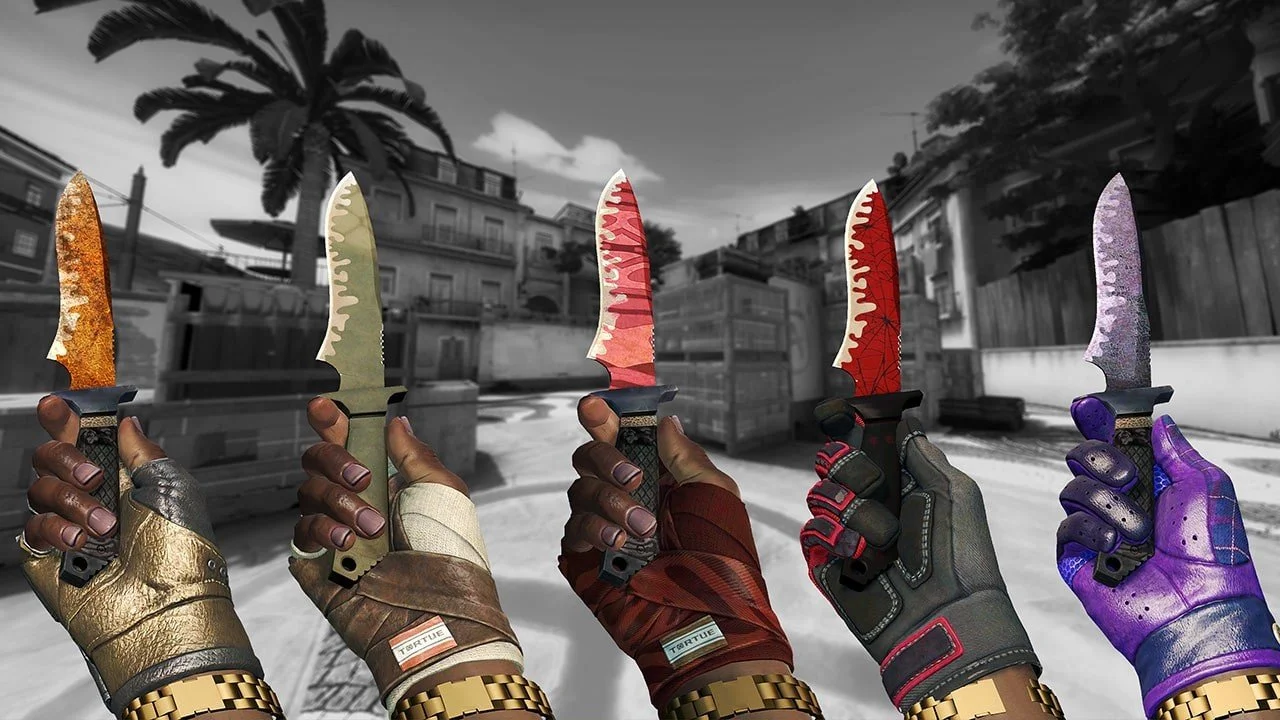 Все виды и типы ножей в CS:GO