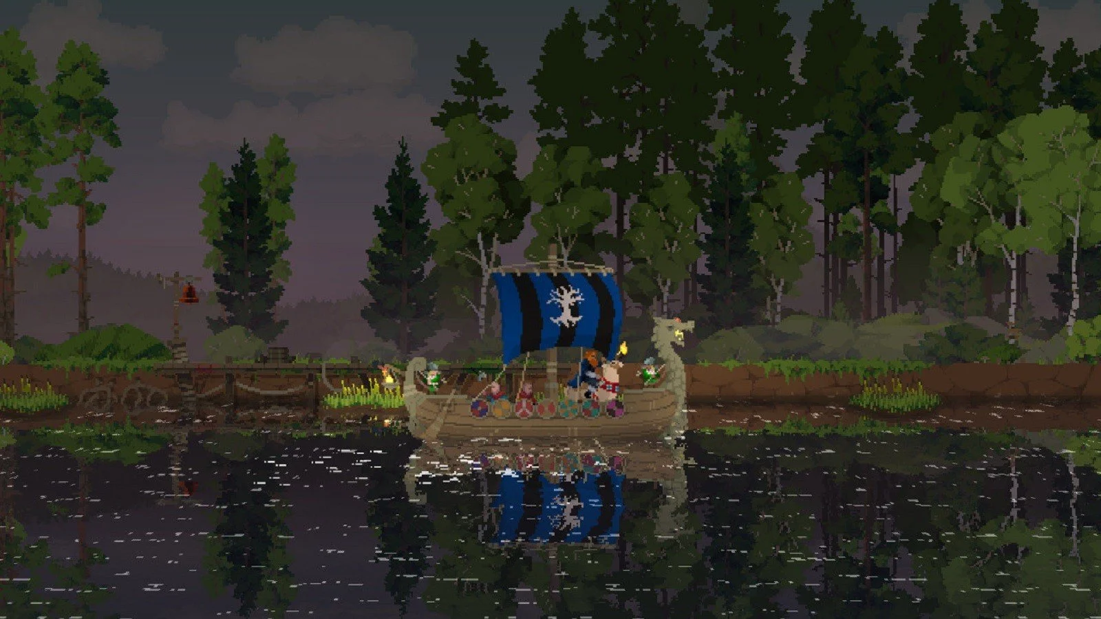 Kingdom Two Crowns стала бесплатной в Steam — в стратегию можно играть вдвоем