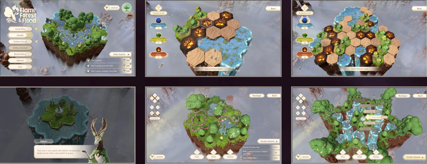 Flame, Forest and Flood