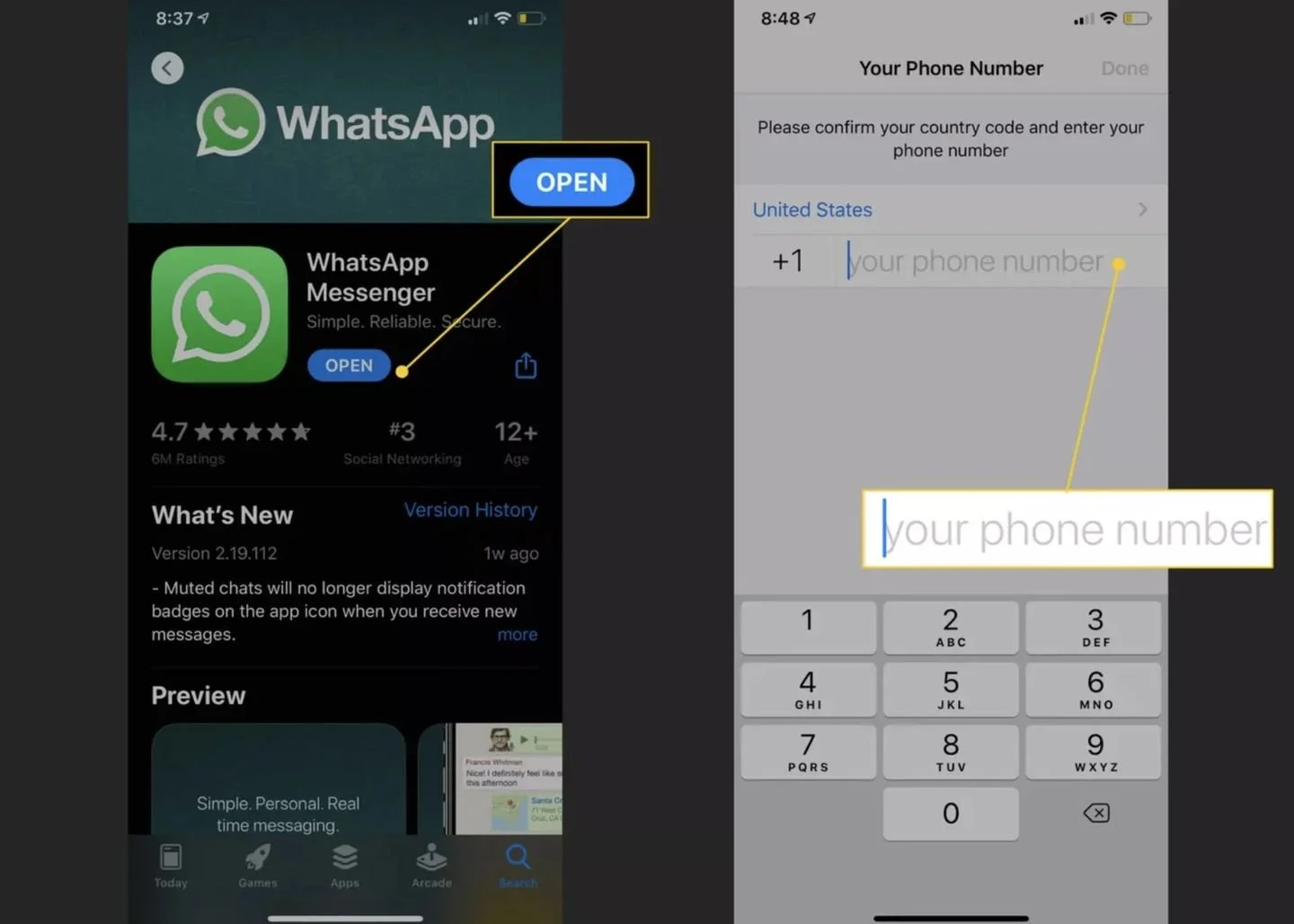 Источник: Lifewire / Интерфейс iPhone