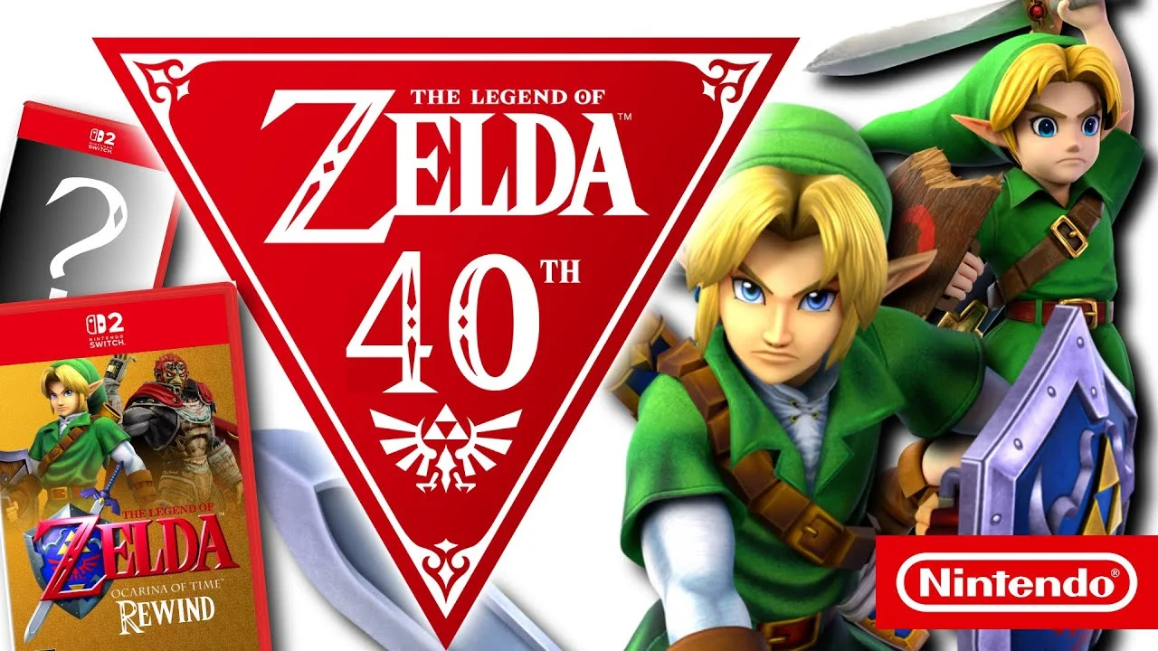 Пользовательский арт, приуроченный к юбилею серии The Legend of Zelda