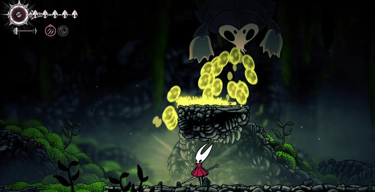 Скальнер в Hollow Knight Silksong