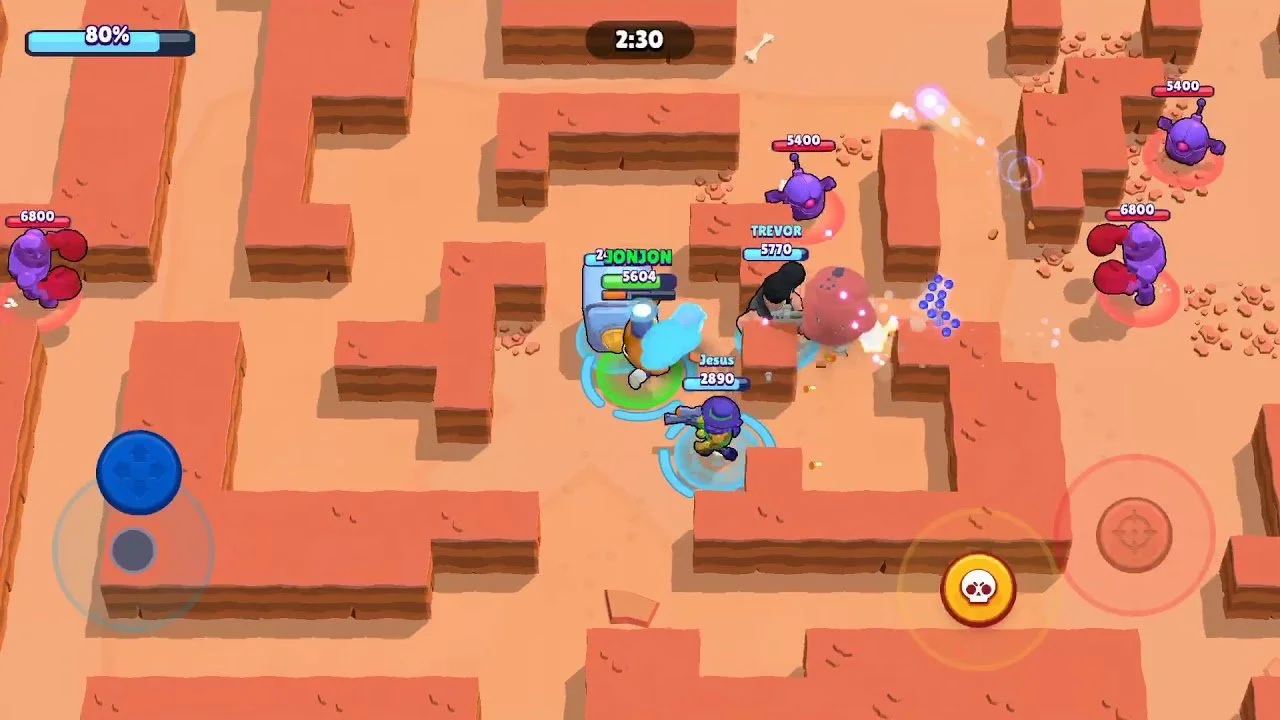 Геймплей Brawl Stars