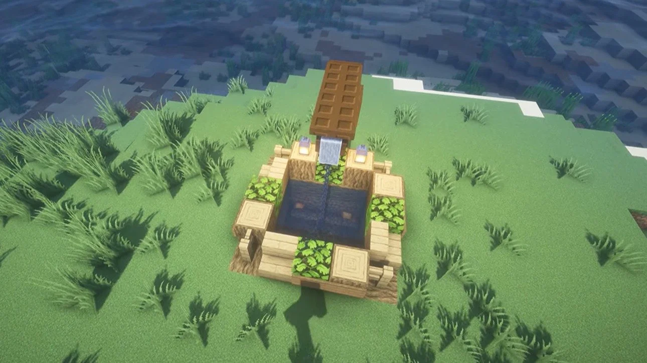 Топ-5 идей для постройки колодца в Minecraft