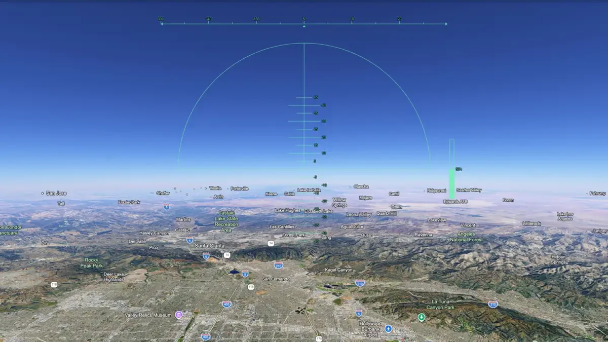 Google Earth Flight Simulator