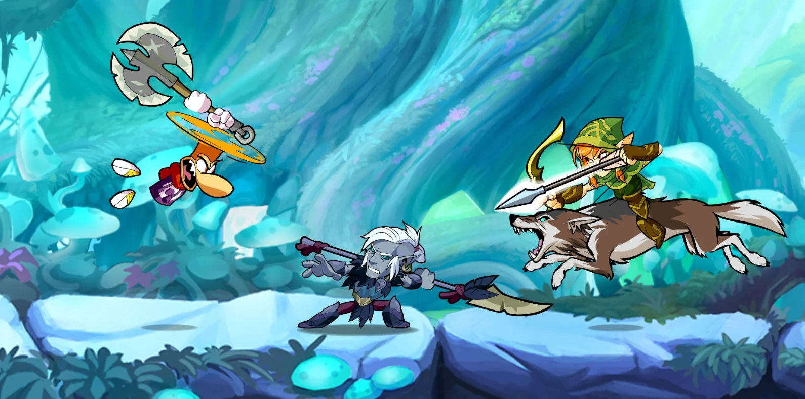 Геймлпей Brawlhalla
