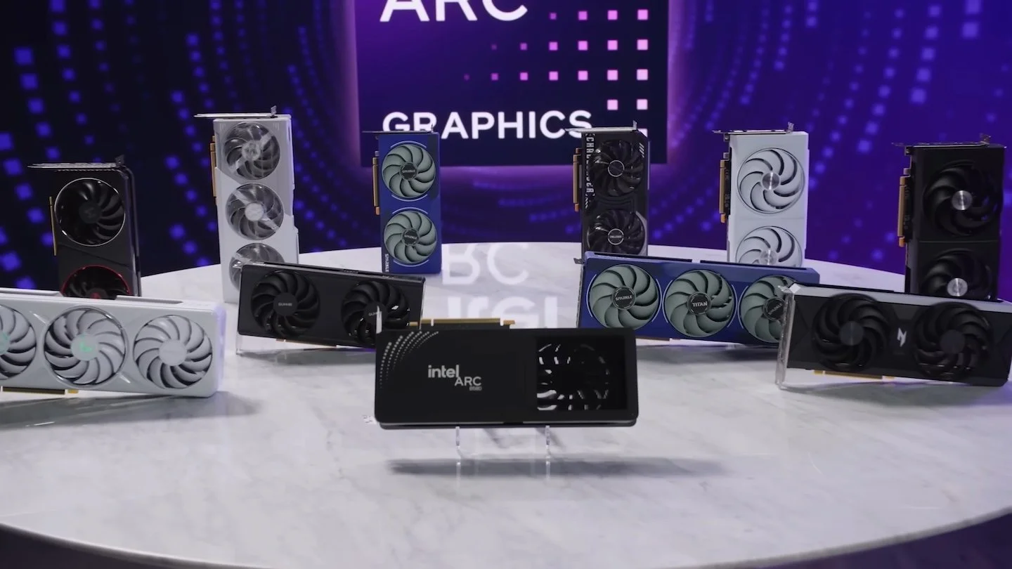 Источник: Intel / Видеоакрты Intel Arc B-series