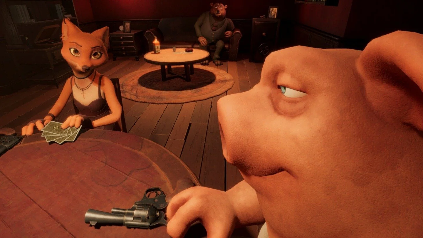 В Steam выйдет стильная русская рулетка, в которой нужно лгать