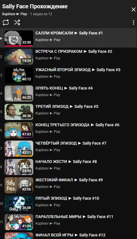 Прохождение Sally Face от Куплинова