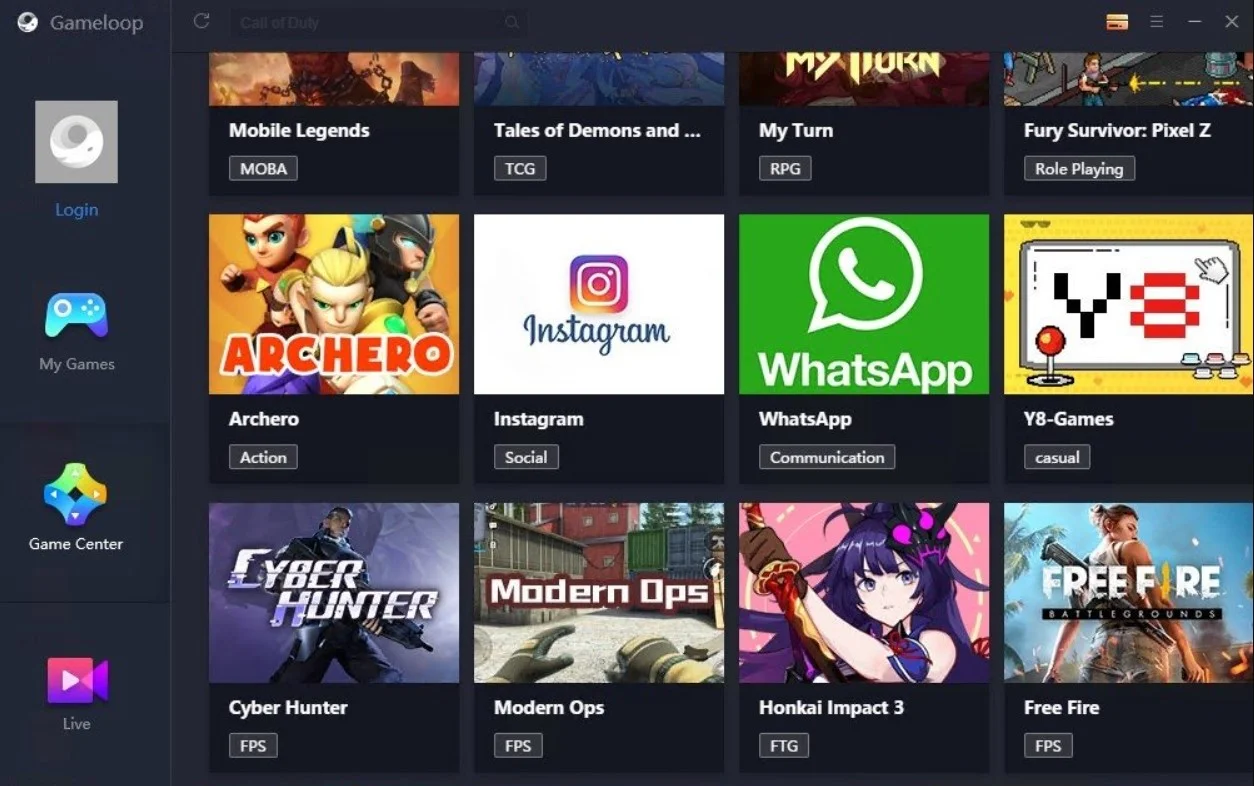 Gameloop в год выхода