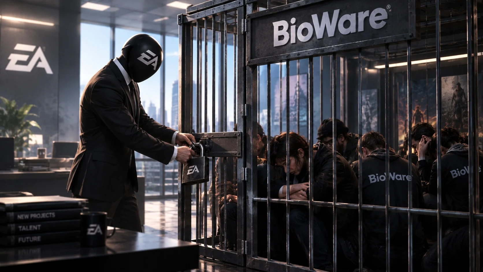 EA закрывает BioWare и отменяет разработку новой Mass Effect: что случилось