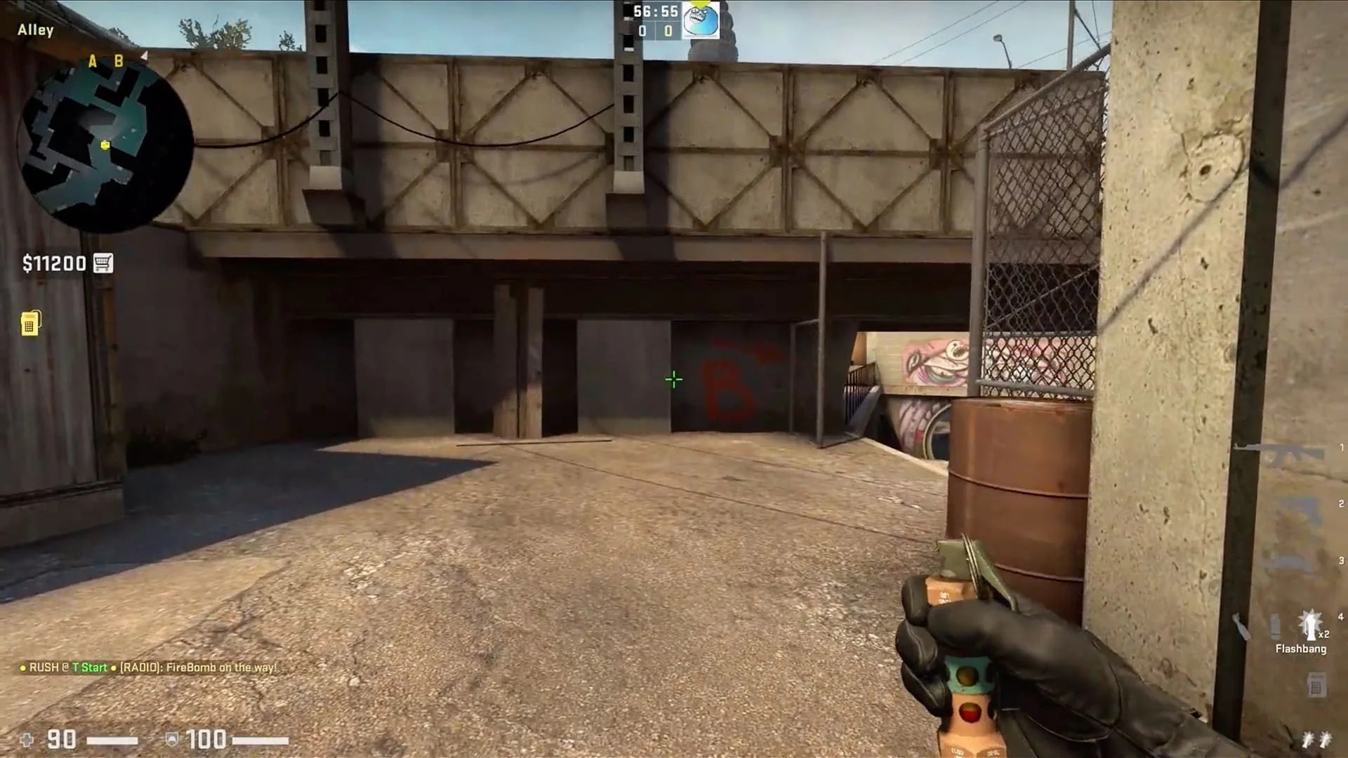 Топ-5 советов, как выигрывать в CS:GO за атаку нa Overpass