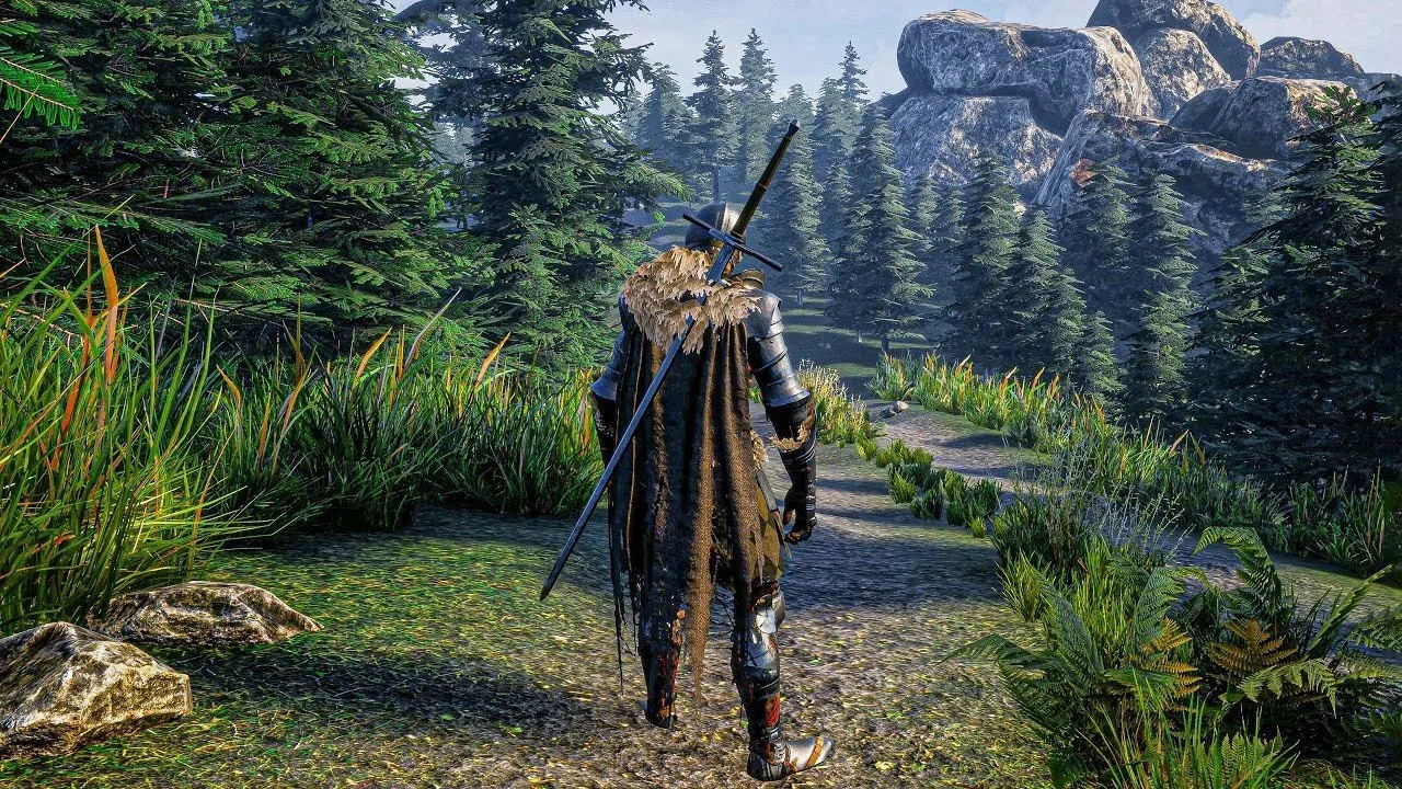 Экшен про рыцаря в стиле Dark Souls навсегда стал бесплатным в Steam