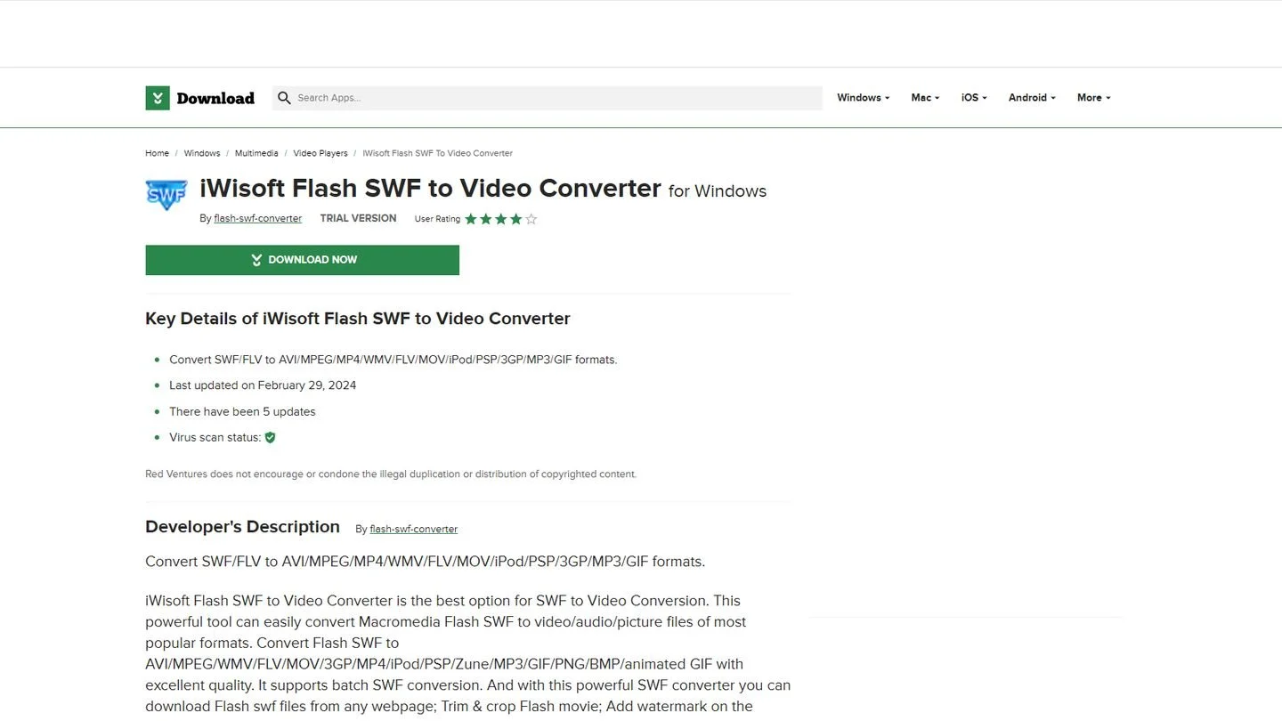 Источник: Respawn / Flash SWF to Video Converter