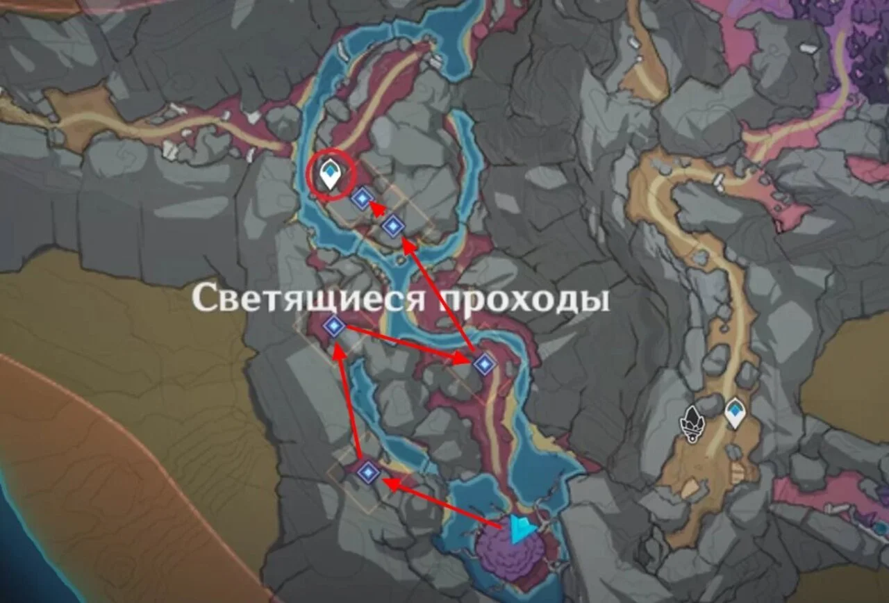 Скриншот respawn.media / Маршрут для поиска грибов, нуждающихся в помощи
