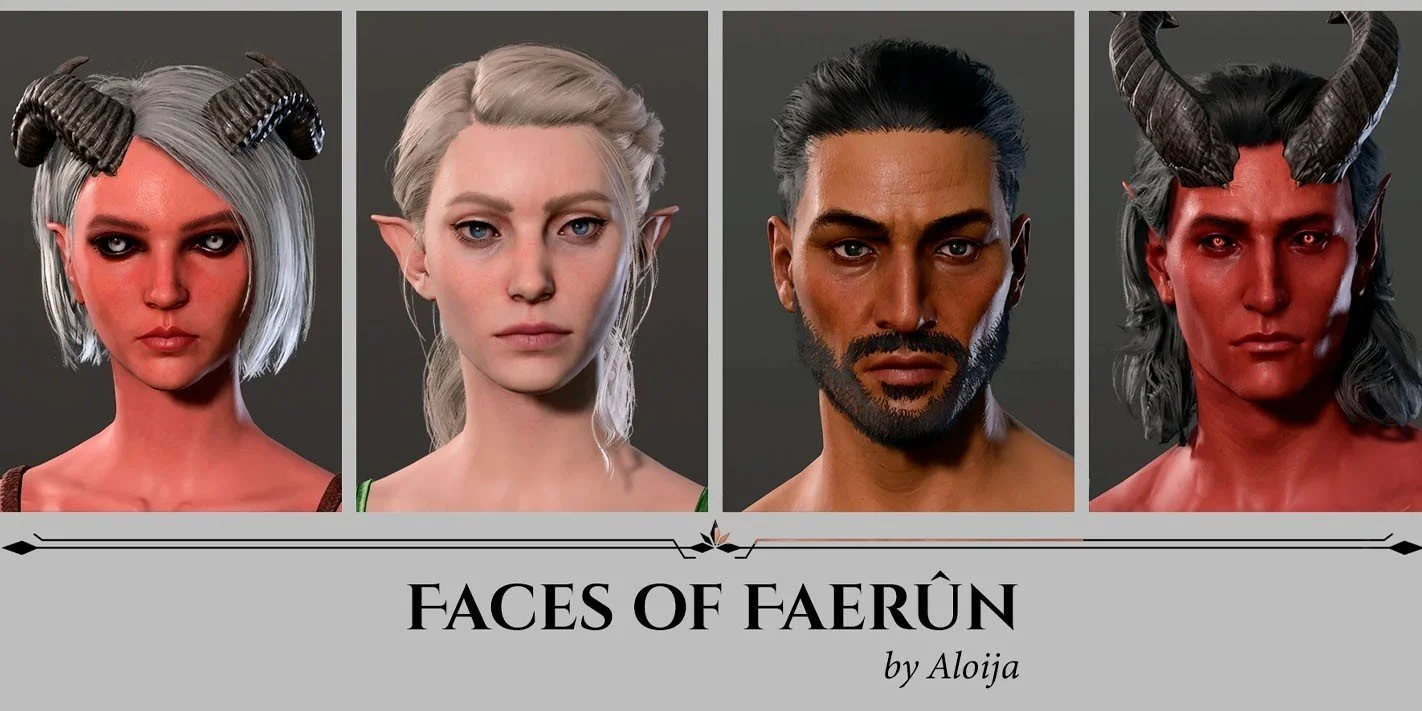 Источник: nexusmods.com / Мод Faces of Faerun
