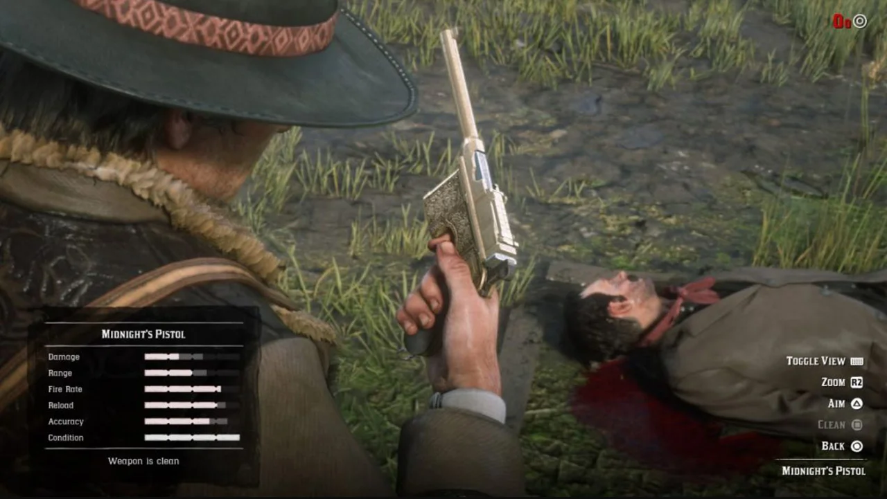 Характеристики оружия в RDR 2