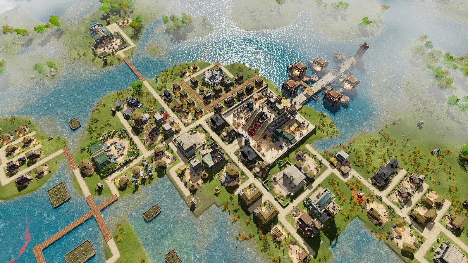 Стратегия Aztecs: The Last Sun предлагает вам построить легендарный Теночтитлан