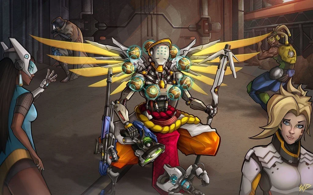 Саппорты в Overwatch помогают не умереть от вражеских пуль и вешают баффы на союзников. Или дебаффы на врагов.