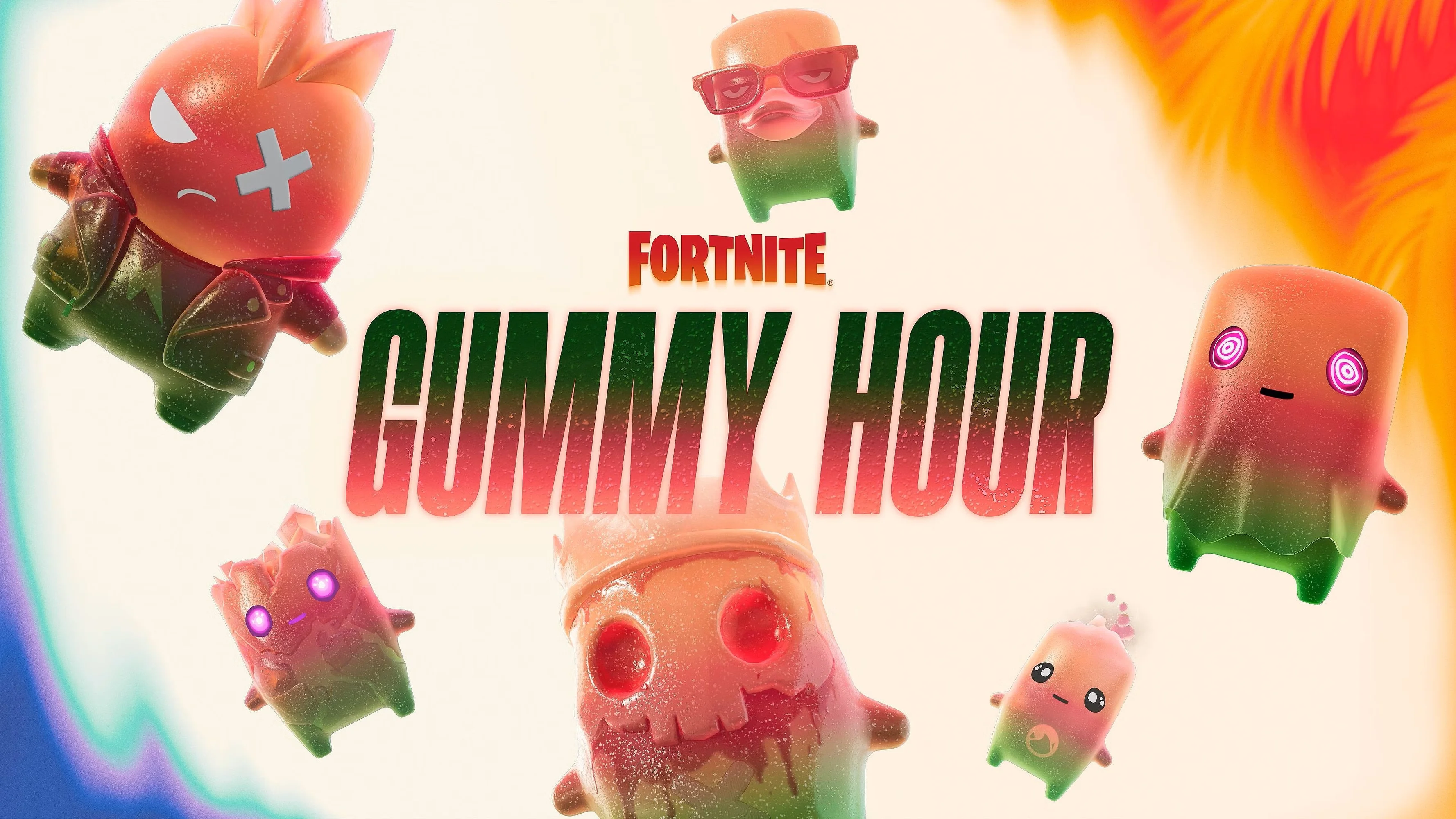 Fortnite Runners: полное расписание Gummy Hour 20–21 июня