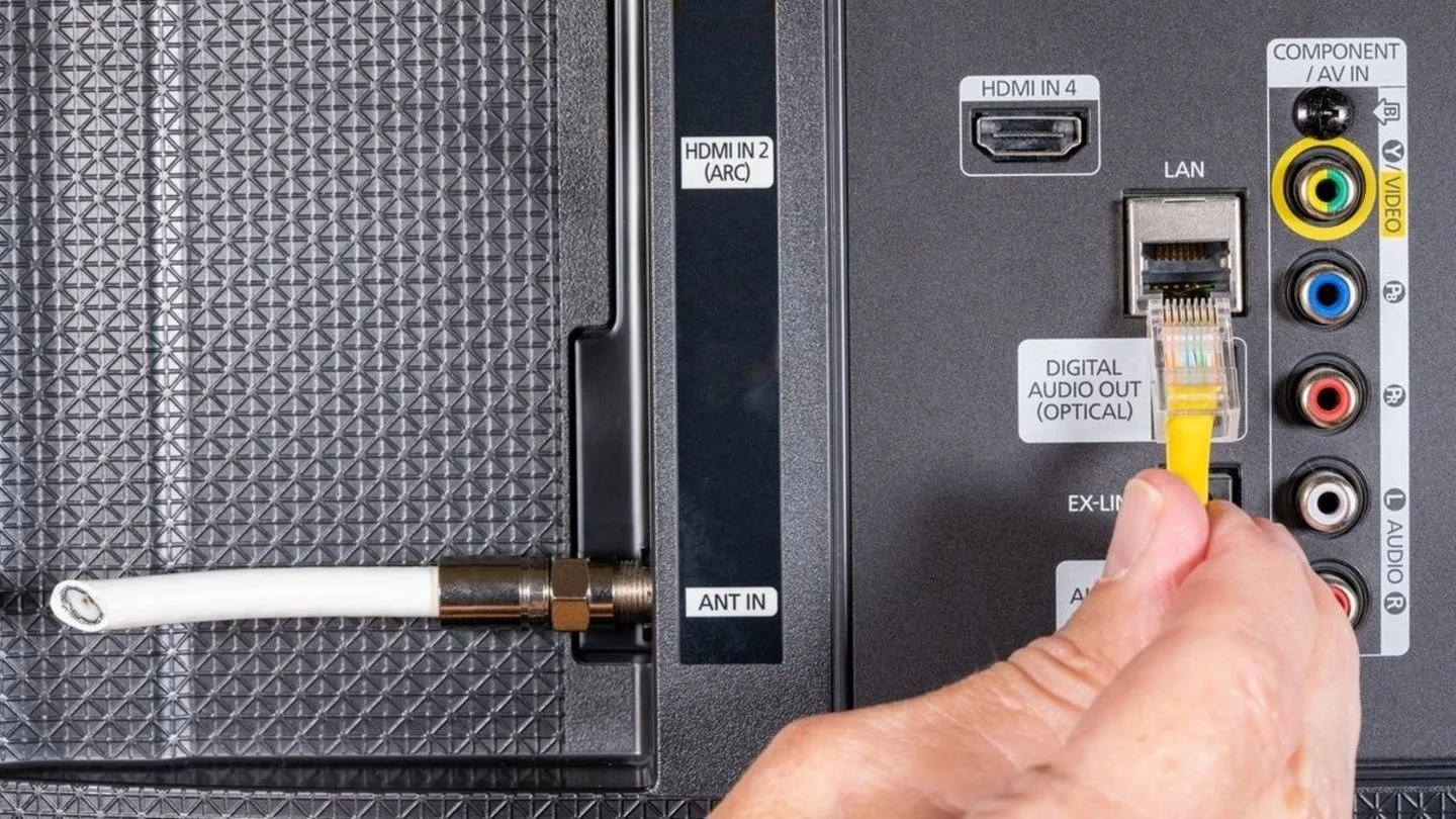 Источник: How-To Geek / Подключение проводного интернета к Smart TV