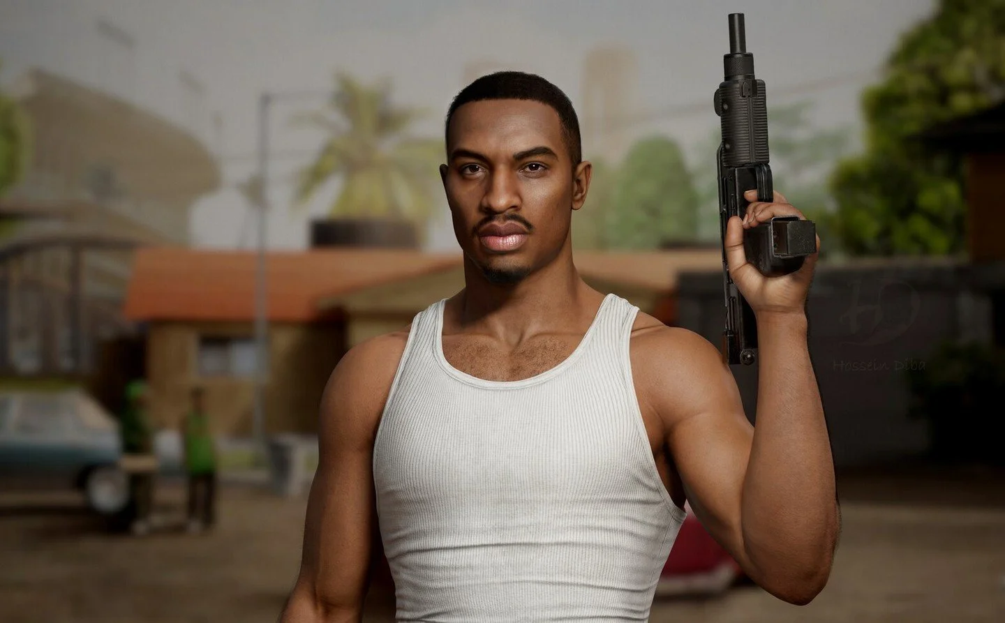 Художник превратил 48 персонажей GTA: San Andreas в реальных людей