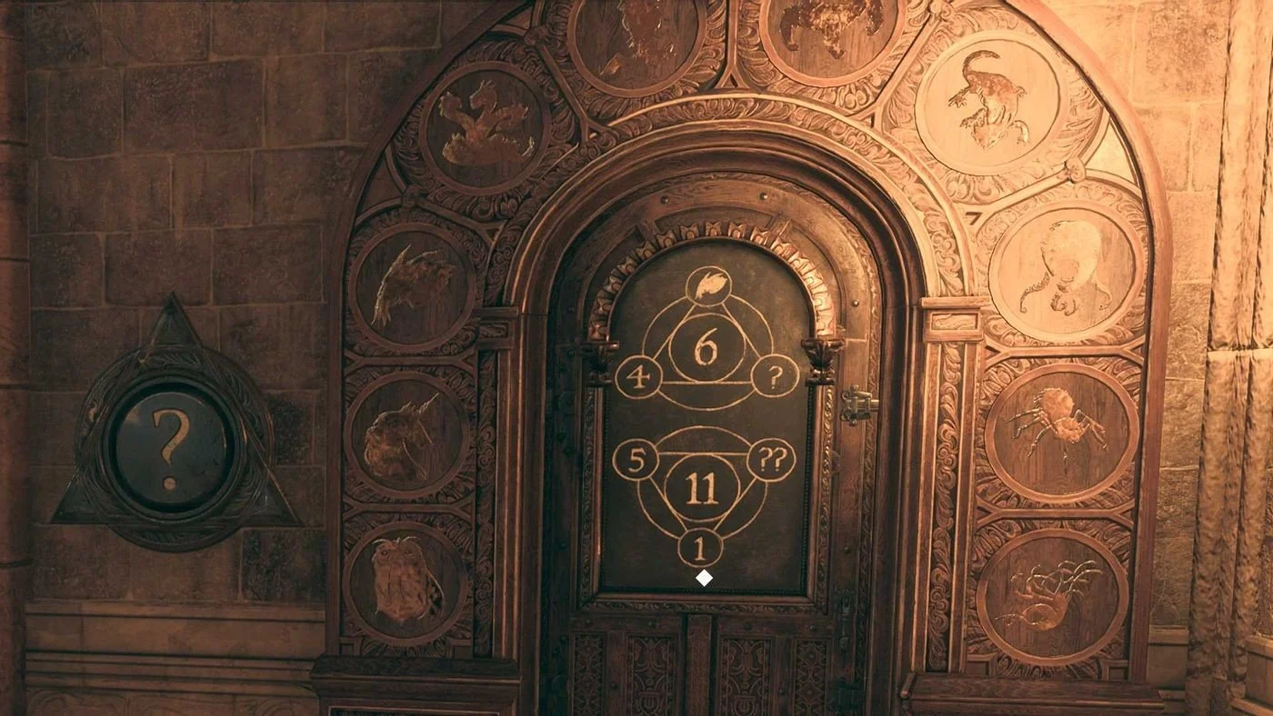 Как решить загадки с дверьми и цифрами в Hogwarts Legacy