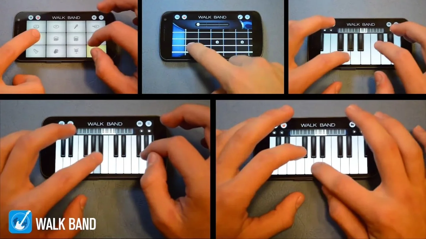 Источник: Walk Band / Приложение для создания музыки на Android