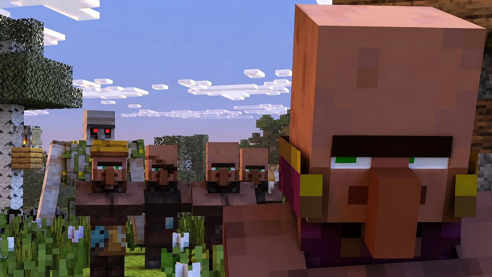 Жители в Minecraft: как дать работу, прокачать торговлю и крафтить блоки