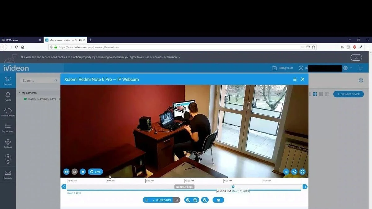 Источник: YouTube / IP Webcam