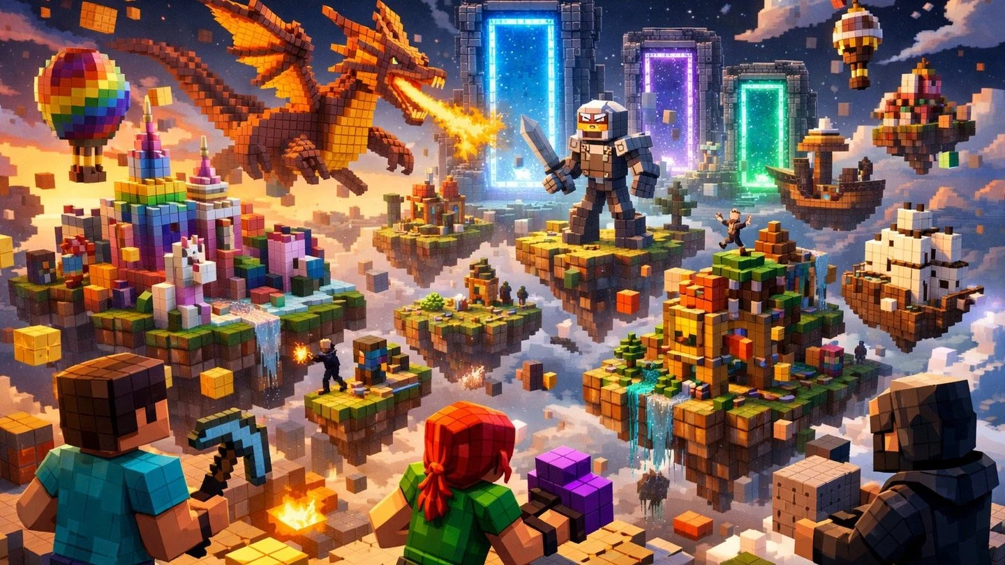 15 лучших серверов для тренировки строительства в Minecraft