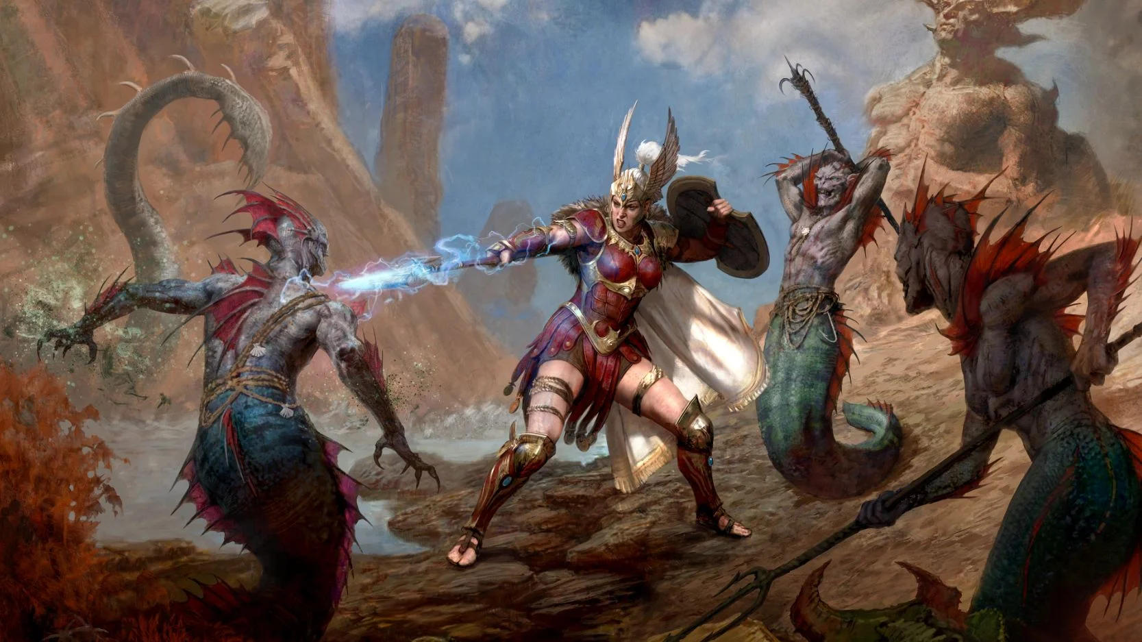 Амазонка в Diablo IV