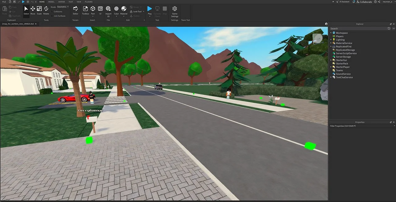 Источник: respawn.media / Roblox Studio позволяет создавать игровые миры и зарабатывать с них