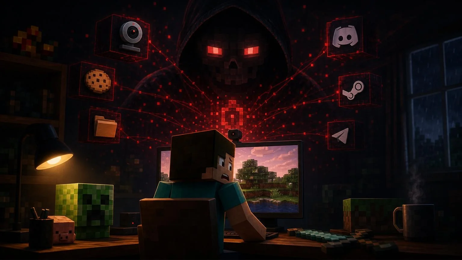 Minecraft-моды опасны для ПК? Нашли вирус, который давал полный доступ к вебке