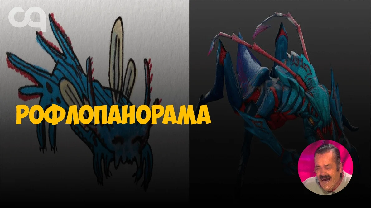 Riki со звездой Давида и Beastmaster с упоротым лисом вместо кабана — рисуем Dota героев по памяти
