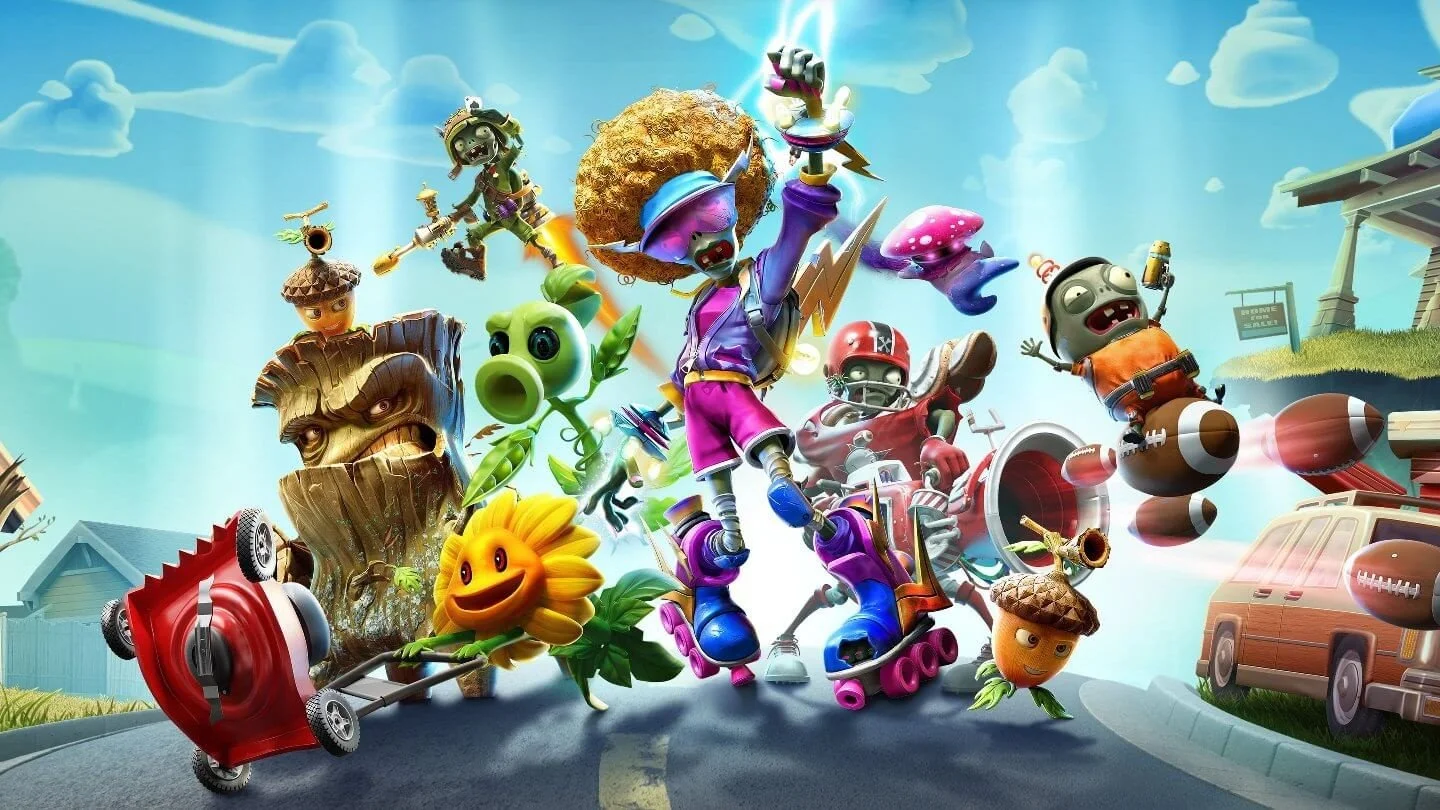 Все растения из игры Plants vs. Zombies 2