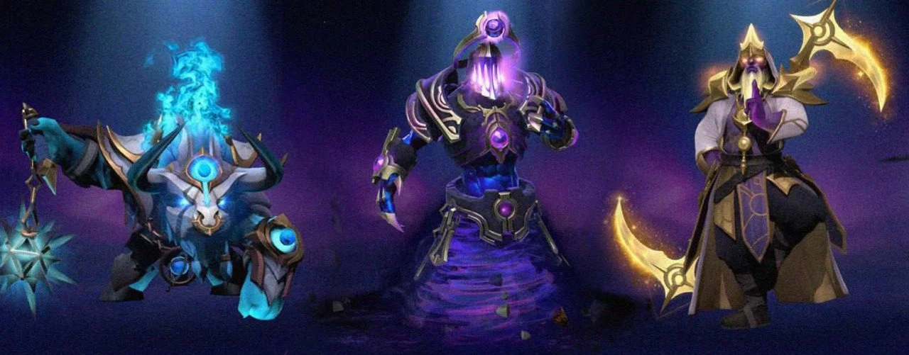 Скриншот respawn.media / Spirit Breaker, Enigma, Void Spirit