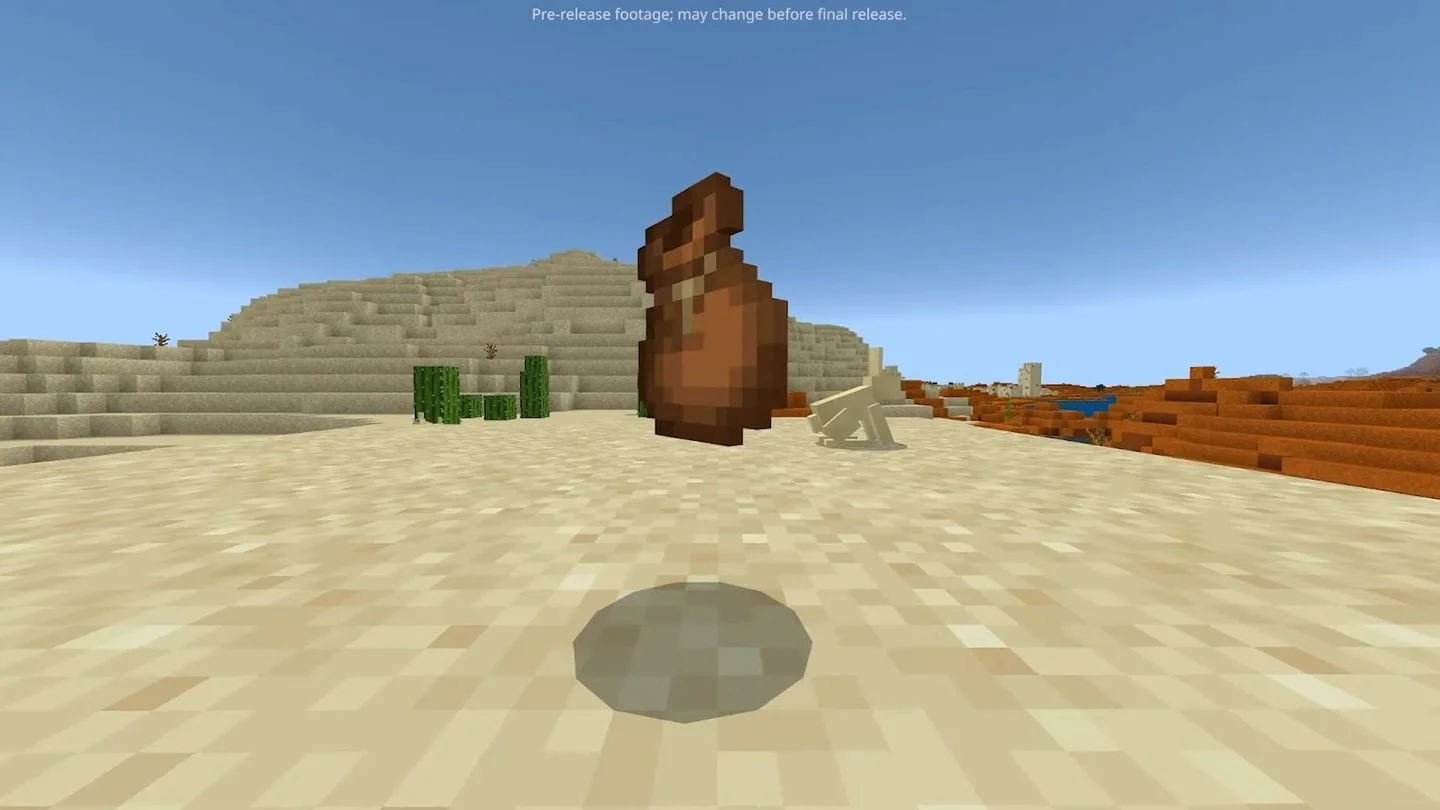 Источник: Minecraft Monthly / Мешок, который добавят в Minecraft
