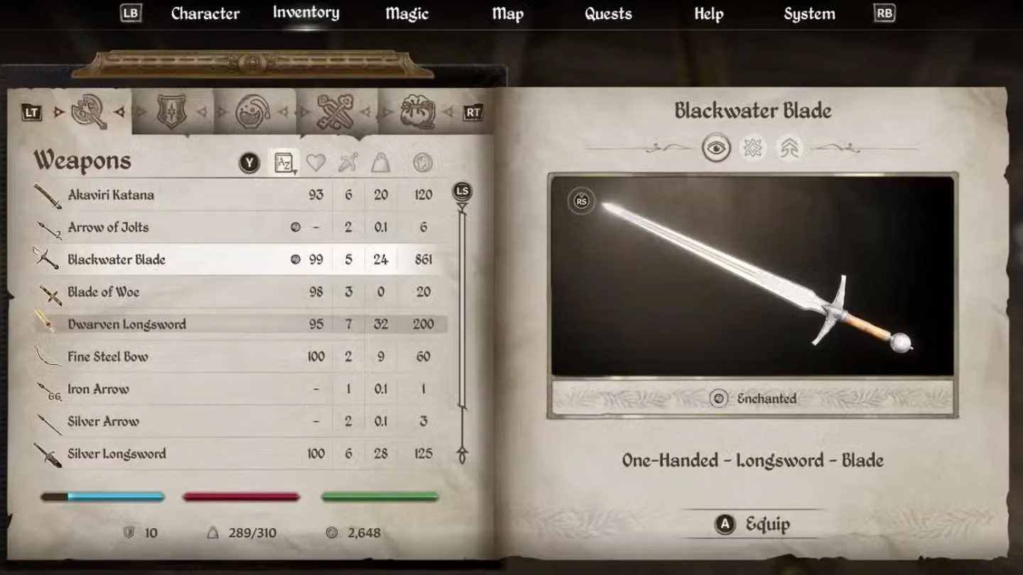 Blackwater Blade