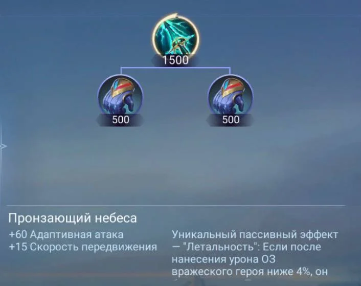 Пронзающий небеса в MLBB