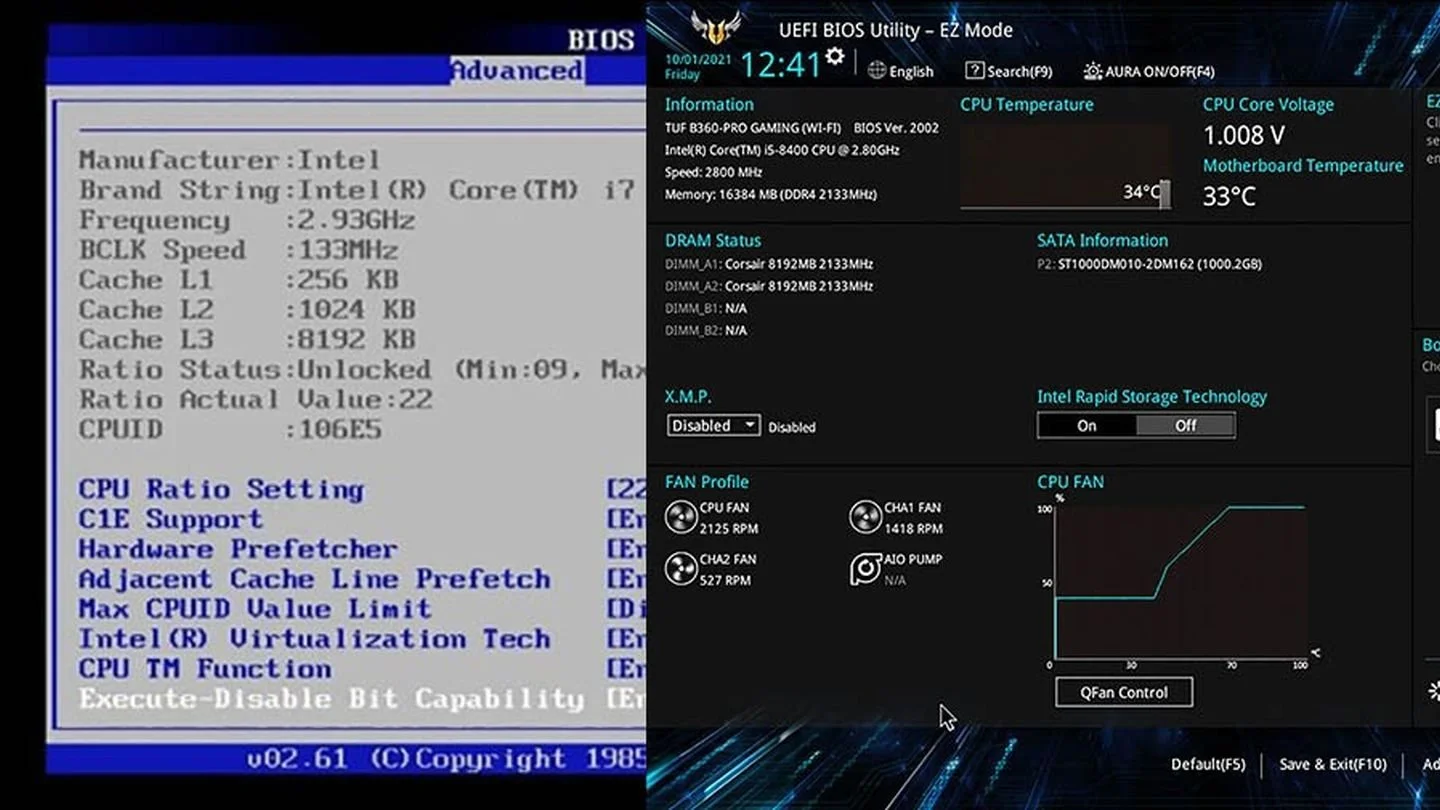 Источник: Xataka Windows / BIOS и UEFI