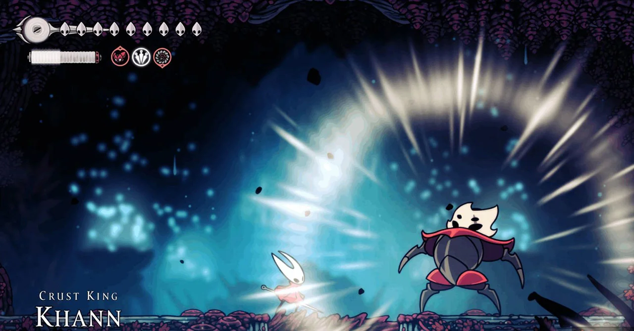 Коралловый король Хан в Hollow Knight Silksong