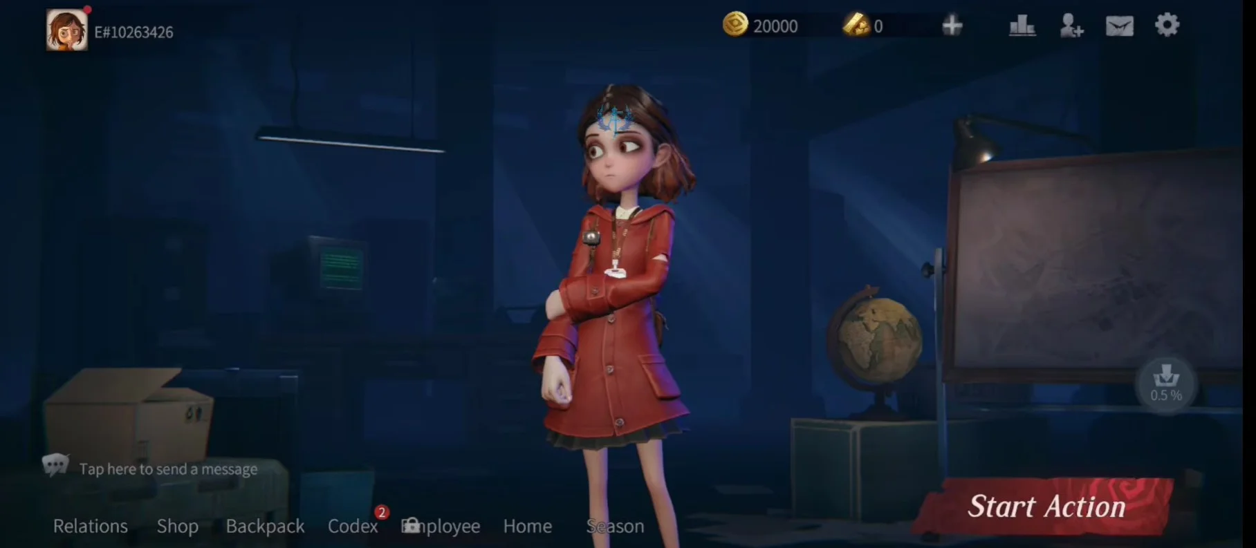 Меню игры