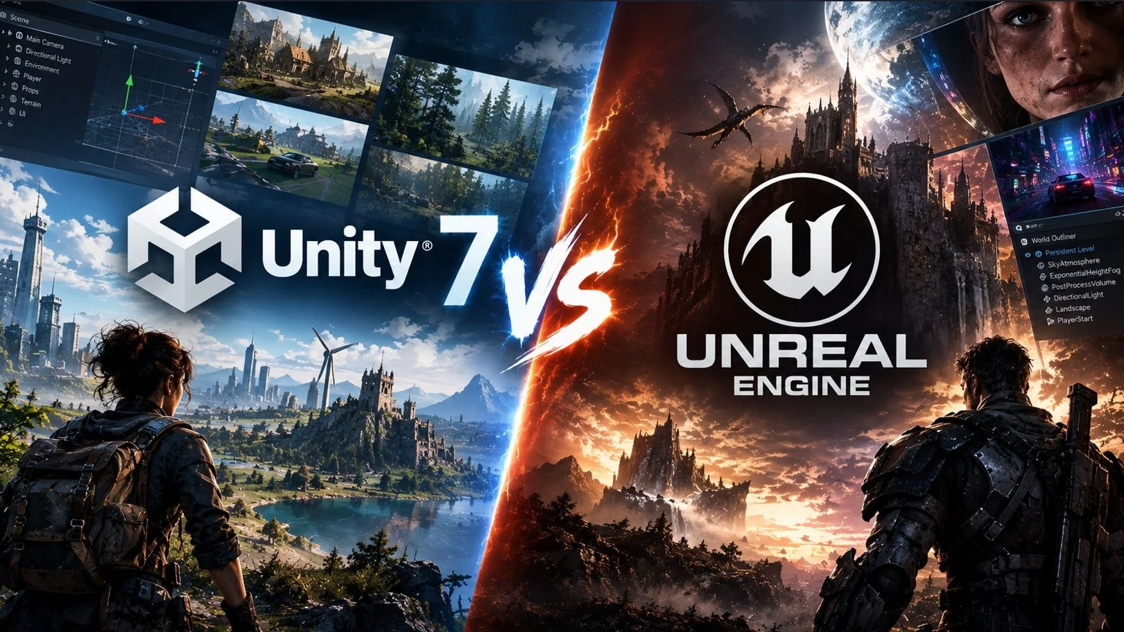 Unity 7 против Unreal Engine: начинается новая борьба игровых движков