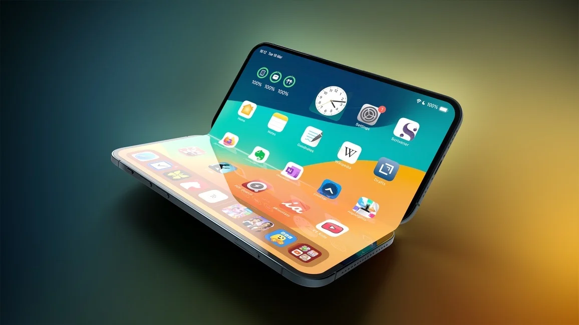 Apple готовит iPhone Fold с жидкометаллическим механизмом
