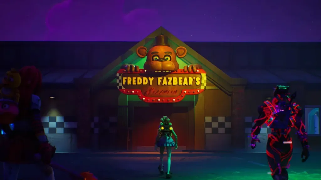Официальный анонс FNaF x Fortnite